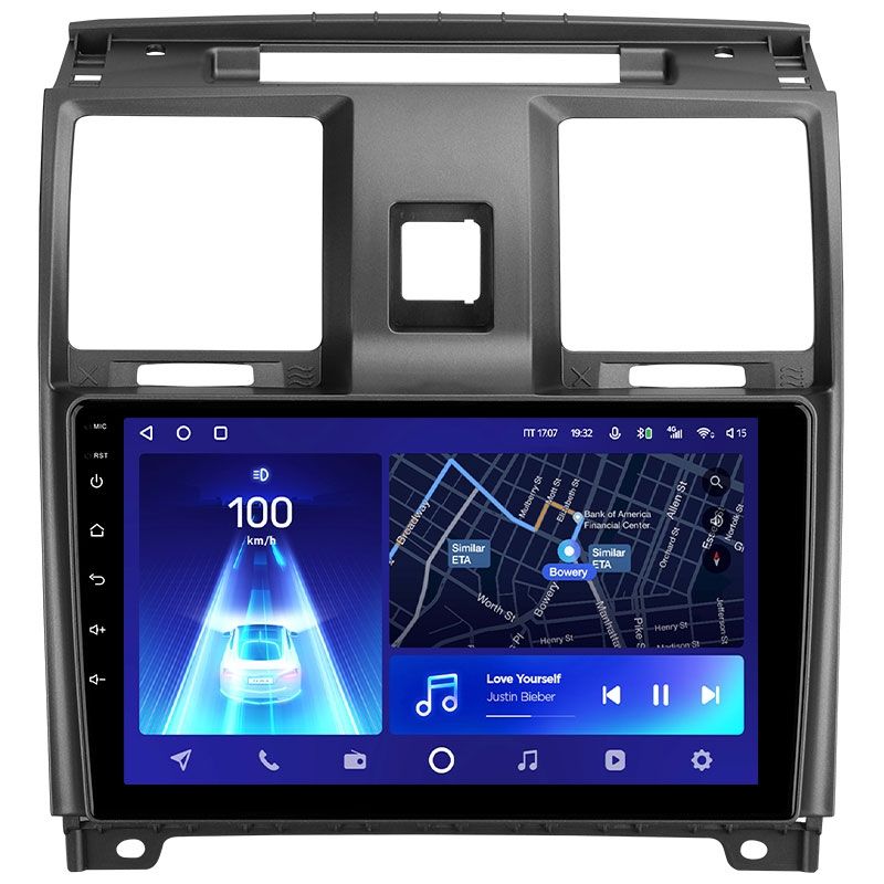 Переходная рамка UAZ Patriot (2012-2016) (9")