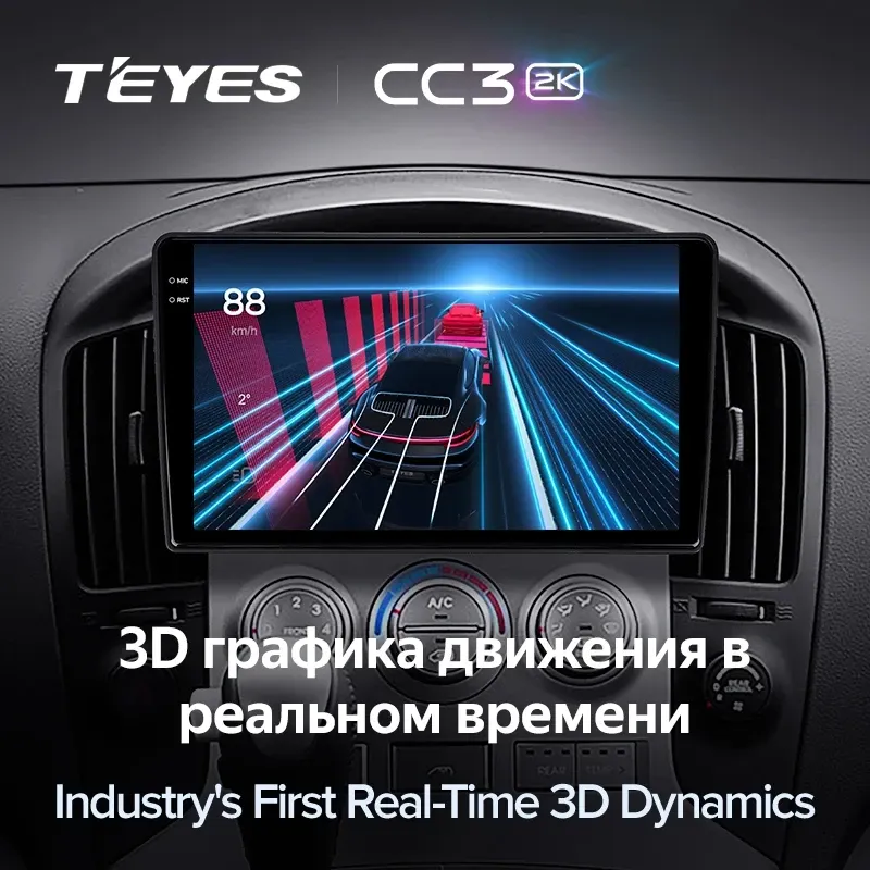 Штатная магнитола Teyes CC3 2K 4/64 Hyundai H1 TQ (2007-2015) F3