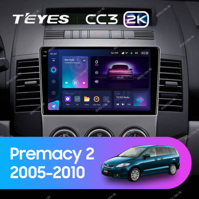 Штатная магнитола Teyes CC3 2K 4/64 Mazda Premacy 2 (2005-2010)