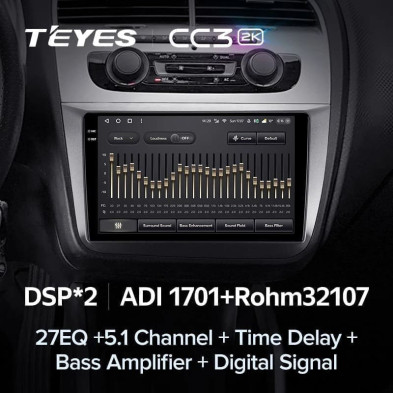 Штатная магнитола Teyes CC3 2K 360 6/128 Volkswagen EOS (2006-2015)