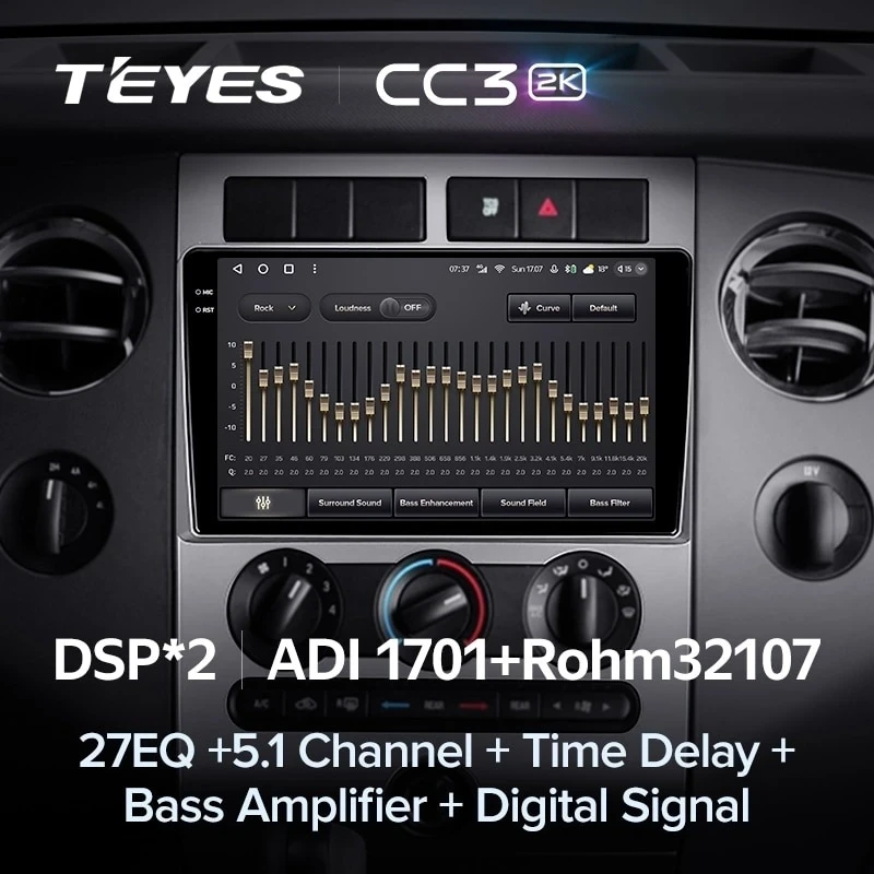 Штатная магнитола Teyes CC3 2K 4/32 Ford Expedition 3 U3242 U3542 U324 U354 (2006-2017)