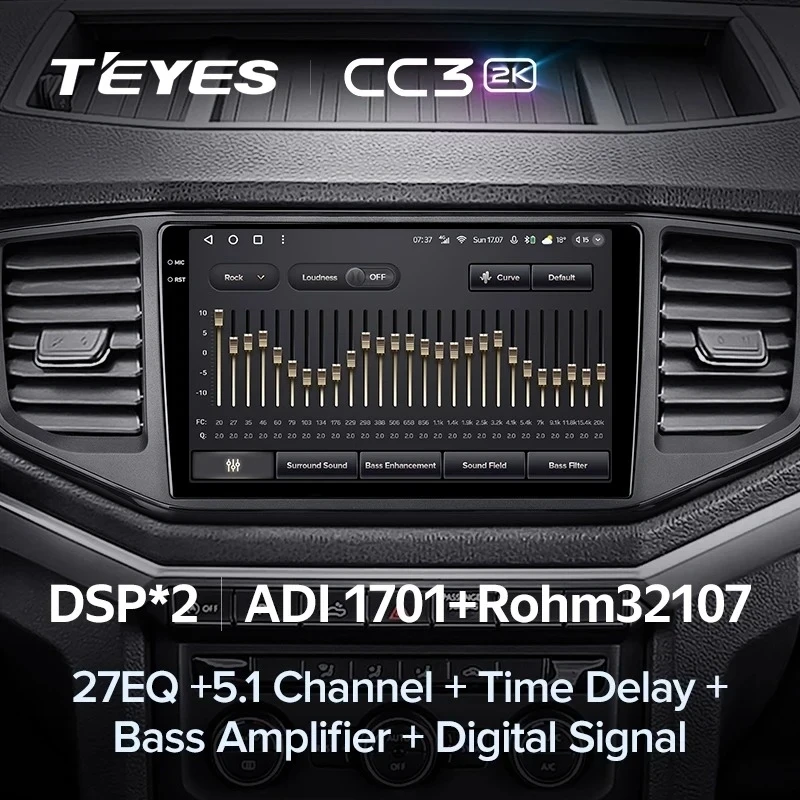 Штатная магнитола Teyes CC3 2K 4/64 Volkswagen Amarok 1 (2016-2020)