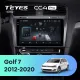 Штатная магнитола Teyes CC4 Pro 8/128 Volkswagen Golf 7 MK7 (2012-2020) F2