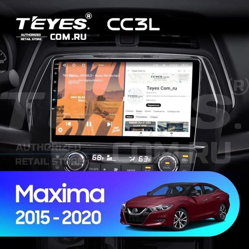 Штатная магнитола Teyes CC3L 4/32 Nissan Maxima A36 (2015-2020)
