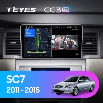 Штатная магнитола Teyes CC3 2K 6/128 Geely SC7 (2011-2015)