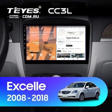 Штатная магнитола Teyes CC3L 4/32 Buick Excelle (2008-2018)
