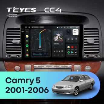 Штатная магнитола Teyes CC4 6/64 Toyota Camry 5 XV 30 (2001-2006) Тип-A