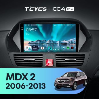 Штатная магнитола Teyes CC4 Pro 8/128 Acura MDX YD2 (2006-2013)