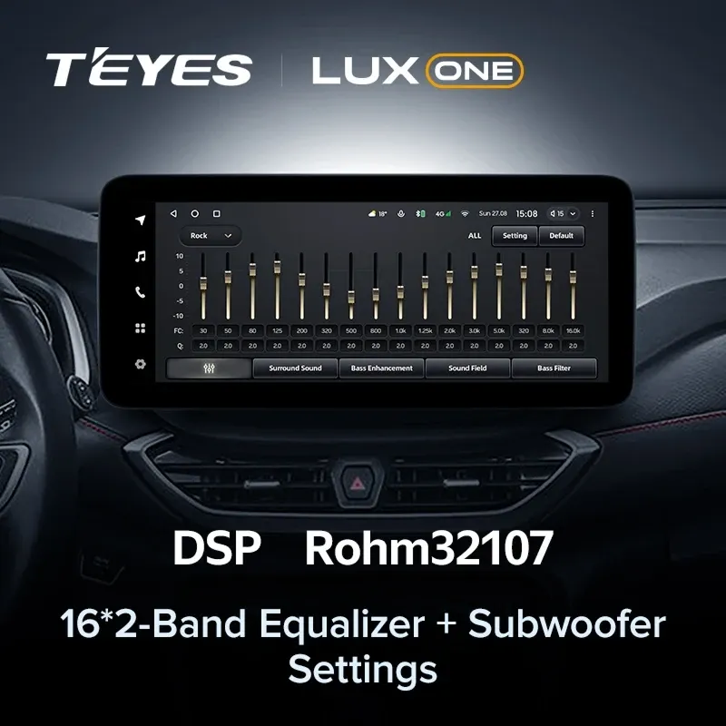 Штатная магнитола Teyes LUX ONE 4/32 Chevrolet Orlando 2 (2018-2023) Тип-A