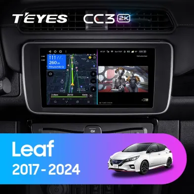 Штатная магнитола Teyes CC3 2K 4/64 Nissan Leaf ZE1 (2017-2024)