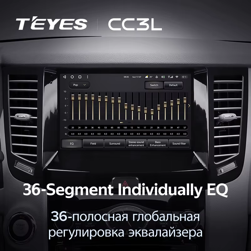 Штатная магнитола Teyes CC3L 4/32 Infiniti FX35 2 (2009-2013) Тип-A