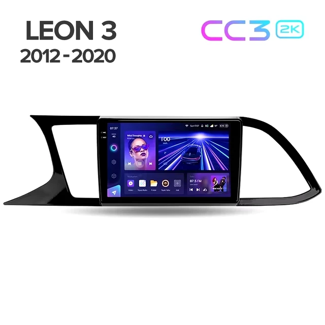 Штатная магнитола Teyes CC3 2K 6/128 Seat Leon 3 (2012-2020) F3