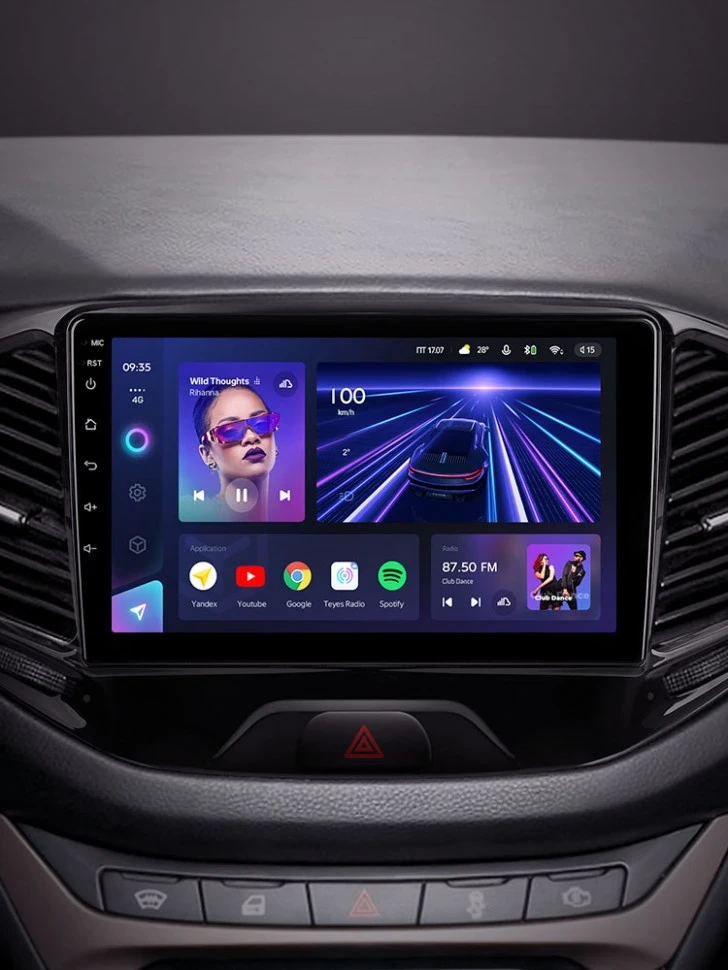 Штатная магнитола Teyes CC3 4/64 Lada Vesta Cross Sport (2015-2022) F1