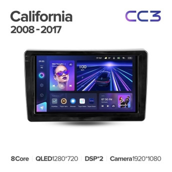 Штатная магнитола Teyes CC3L 4/32 Ferrari California (2008-2017)