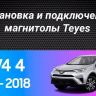 Штатная магнитола Teyes CC3 2K 4/64 Toyota RAV4 4 XA40 5 XA50 (2012-2018) (11")