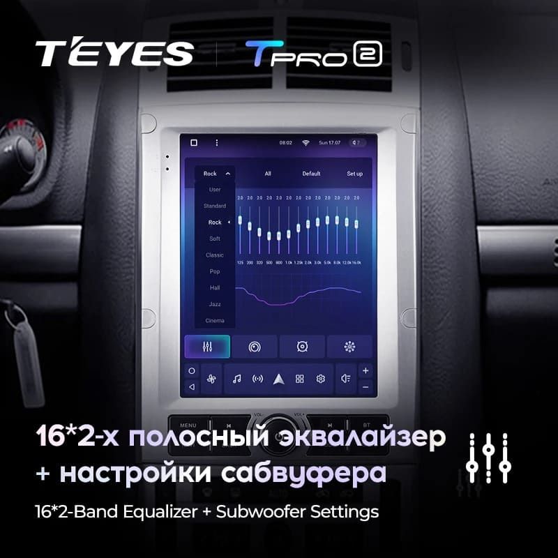 Штатная магнитола Tesla style Teyes TPRO 2 4/32 Peugeot 407 1(2004-2011)