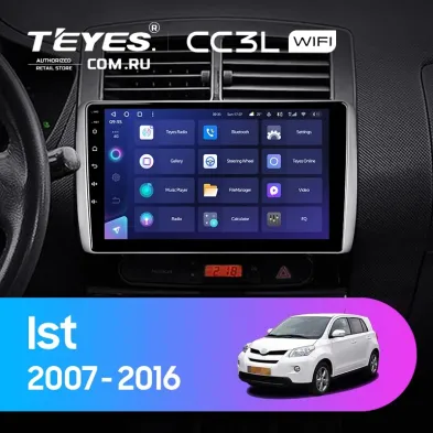 Штатная магнитола Teyes CC3L WiFi 2/32 Toyota Ist XP110 (2007-2016)