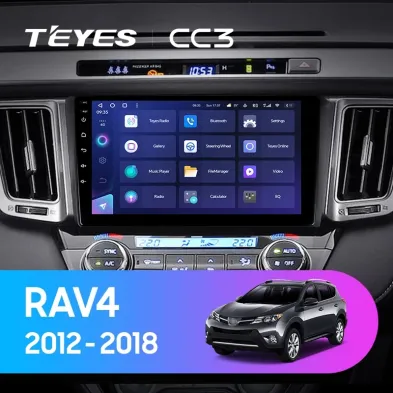 Штатная магнитола Teyes CC3 4/32 Toyota RAV4 4 XA40 5 XA50 (2012-2018) Правый руль