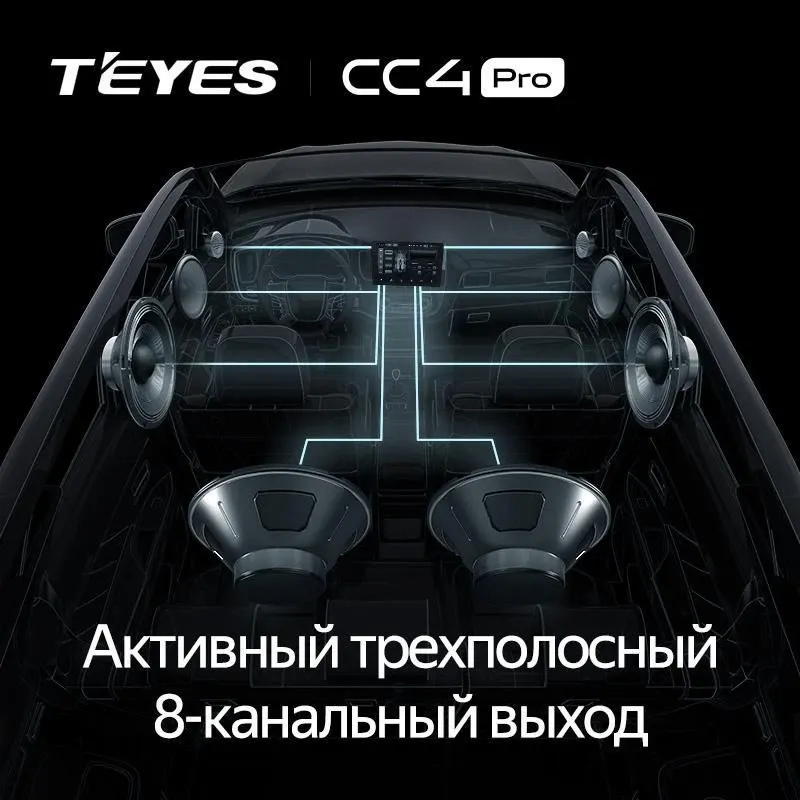 Штатная магнитола Teyes CC4 Pro 8/128 Chevrolet Colorado (2006-2012) (13")