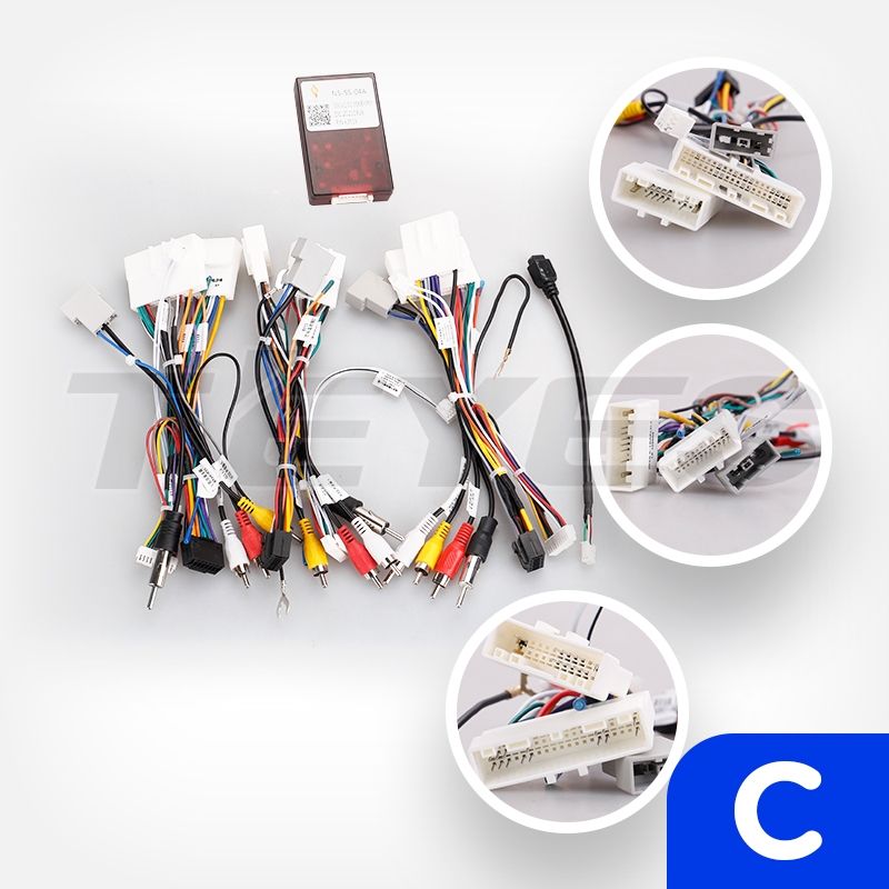 Переходная рамка Nissan X-Trail 3 T32 (2013-2017) Климат контроль F2 Тип-C (10")