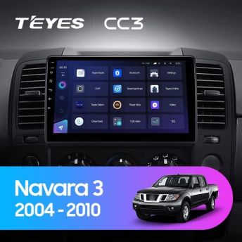Штатная магнитола Teyes CC3L 4/32 Nissan Navara D40 (2004-2010) F1