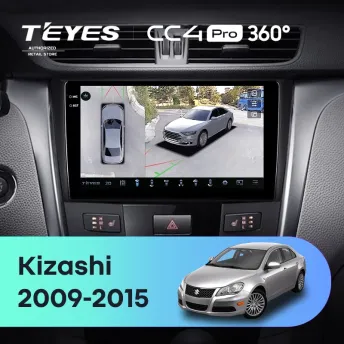 Штатная магнитола Teyes CC4 Pro 360 12/256 Suzuki Kizashi (2009-2015)