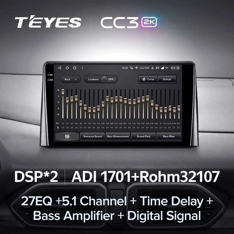 Штатная магнитола Teyes CC3 2K 6/128 Mazda CX-5 2 KF (2017-2023) F2