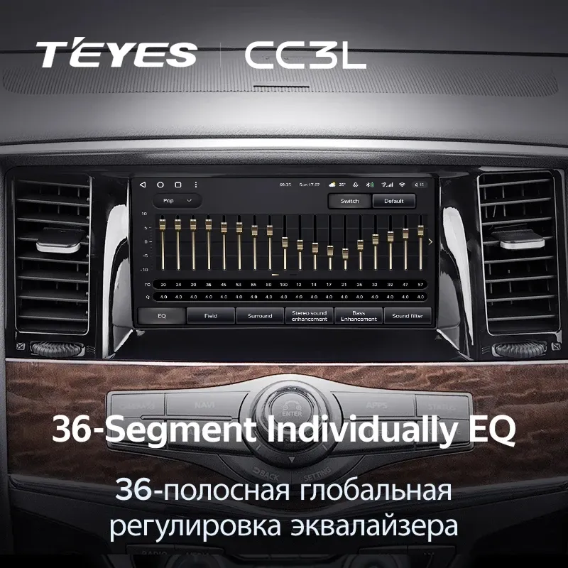 Штатная магнитола Teyes CC3L 4/32 Infiniti QX80 (2013-2020)