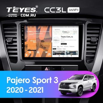 Штатная магнитола Teyes CC3L WiFi 2/32 Mitsubishi Pajero Sport 3 (2020-2021)