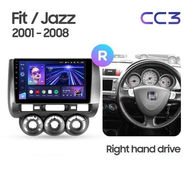 Штатная магнитола Teyes CC3 2K 4/32 Honda Jazz 1 (2001-2009)