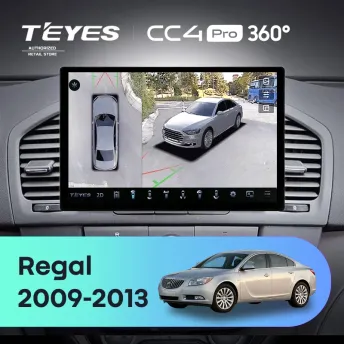 Штатная магнитола Teyes CC4 Pro 360 8/128 Opel Insignia (2009-2013) (13")
