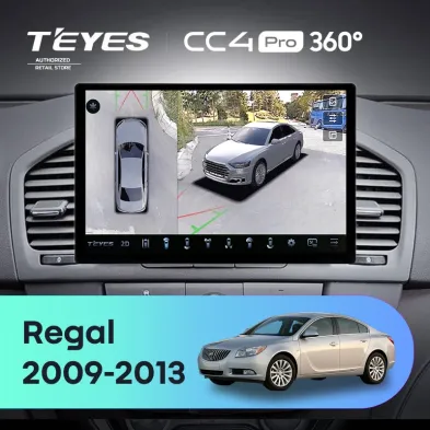Штатная магнитола Teyes CC4 Pro 360 8/128 Opel Insignia (2009-2013) (13")