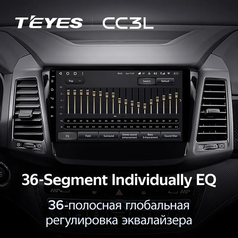 Штатная магнитола Teyes CC3L 4/32 SsangYong Rexton Y450 Y400 (2018-2021)