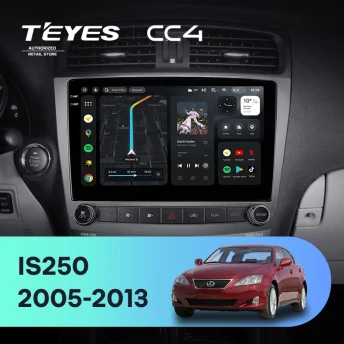 Штатная магнитола Teyes CC4 8/128 Lexus IS250 XE20 (2005-2013)