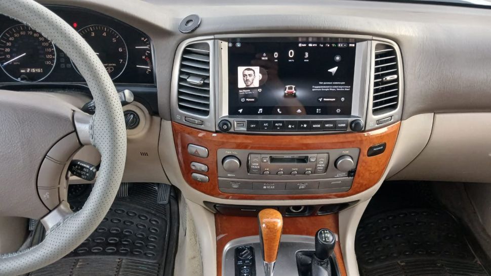 Штатная магнитола Teyes CC3 4/32 Toyota Land Cruiser 100 (2002-2007) F2 Тип-C