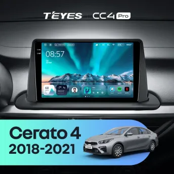 Штатная магнитола Teyes CC4 Pro 8/128 Kia Cerato 4 (2018-2021)